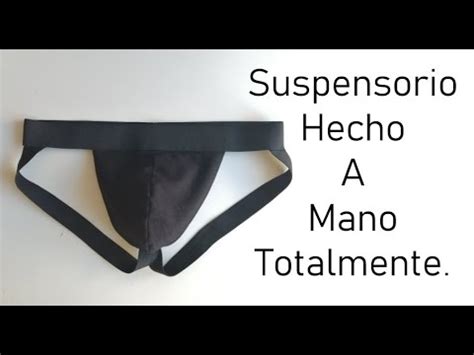 suspensorio para hombre|como hacer un suspensorio.